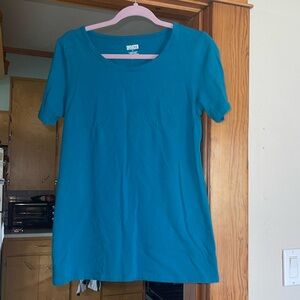 Blue green t shirt